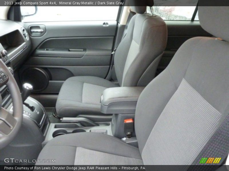 Mineral Gray Metallic / Dark Slate Gray 2013 Jeep Compass Sport 4x4