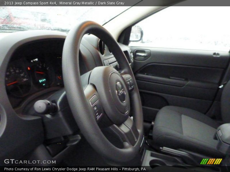 Mineral Gray Metallic / Dark Slate Gray 2013 Jeep Compass Sport 4x4