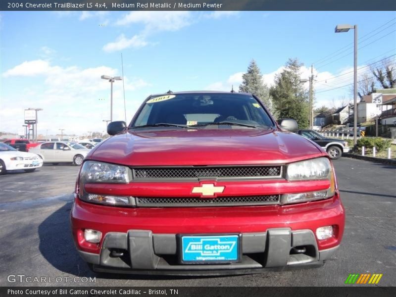 Medium Red Metallic / Medium Pewter 2004 Chevrolet TrailBlazer LS 4x4