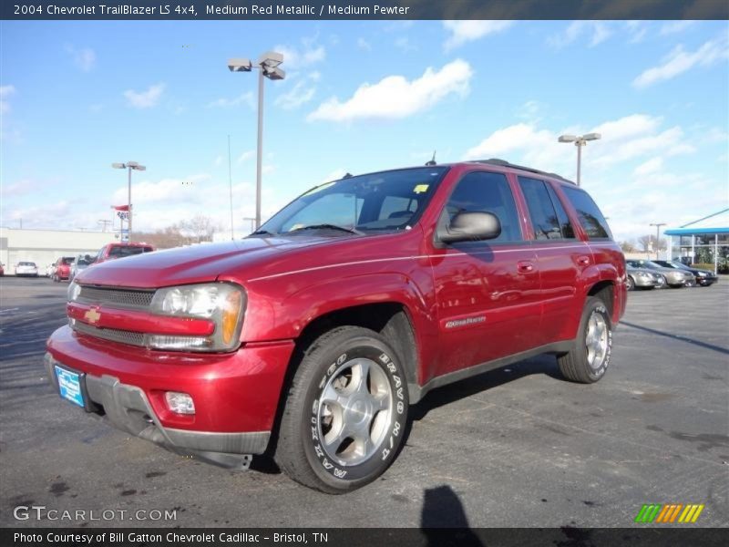 Medium Red Metallic / Medium Pewter 2004 Chevrolet TrailBlazer LS 4x4