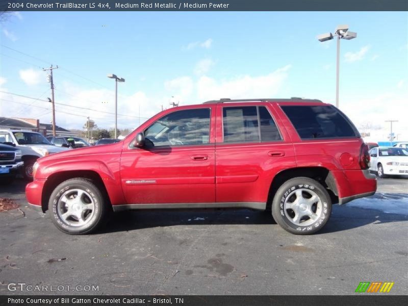 Medium Red Metallic / Medium Pewter 2004 Chevrolet TrailBlazer LS 4x4