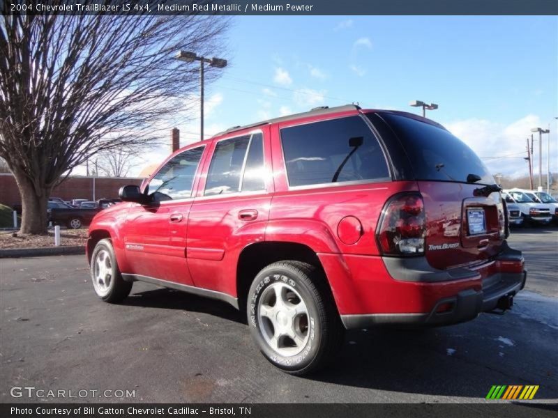 Medium Red Metallic / Medium Pewter 2004 Chevrolet TrailBlazer LS 4x4