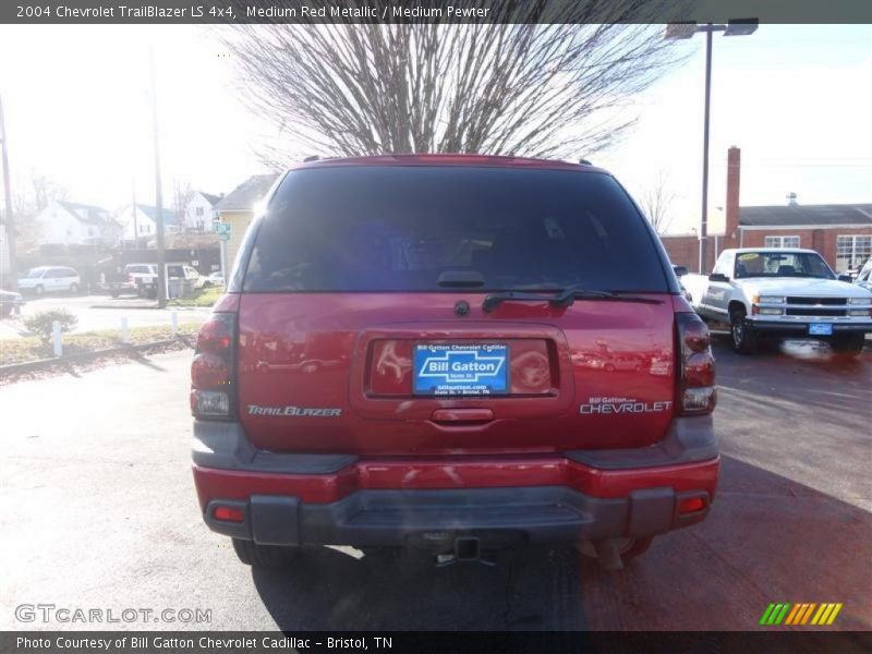 Medium Red Metallic / Medium Pewter 2004 Chevrolet TrailBlazer LS 4x4