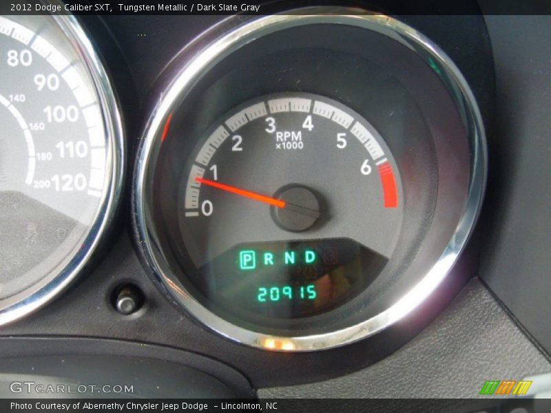 Tungsten Metallic / Dark Slate Gray 2012 Dodge Caliber SXT