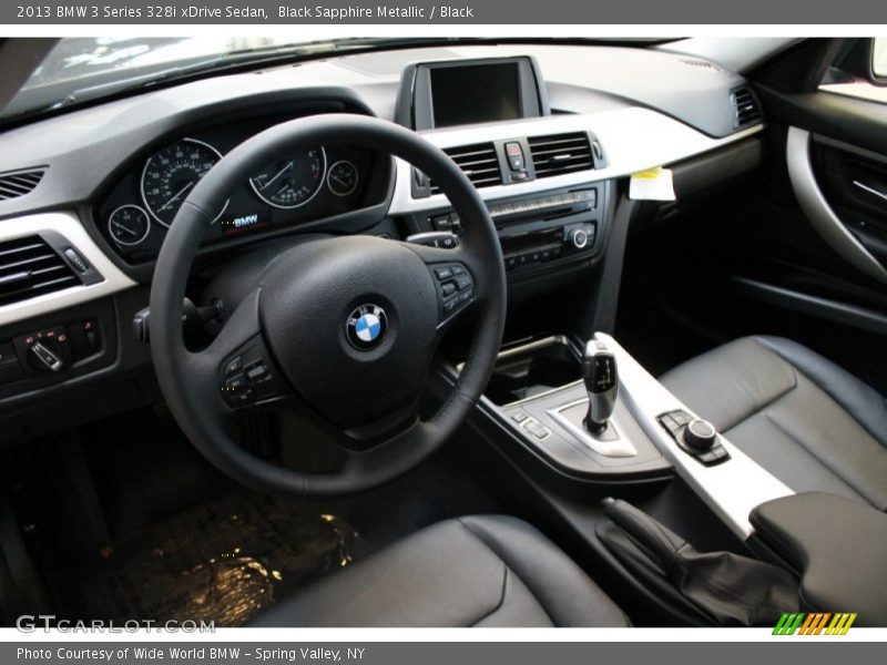 Black Sapphire Metallic / Black 2013 BMW 3 Series 328i xDrive Sedan