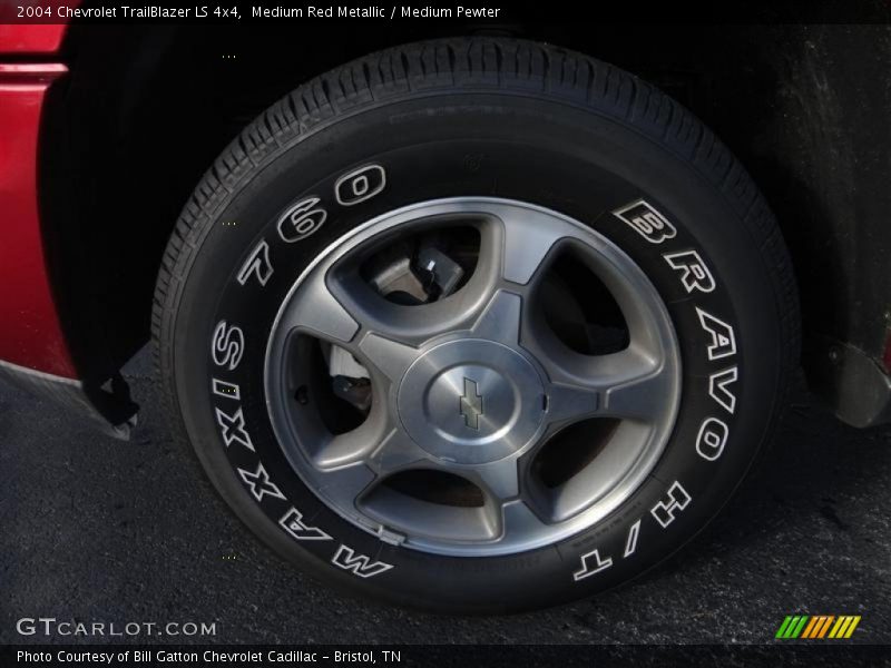 Medium Red Metallic / Medium Pewter 2004 Chevrolet TrailBlazer LS 4x4
