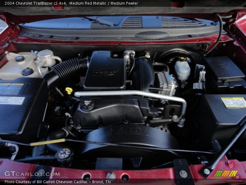 Medium Red Metallic / Medium Pewter 2004 Chevrolet TrailBlazer LS 4x4