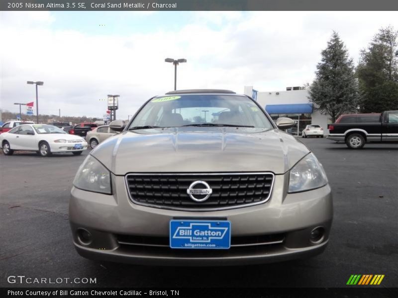 Coral Sand Metallic / Charcoal 2005 Nissan Altima 3.5 SE
