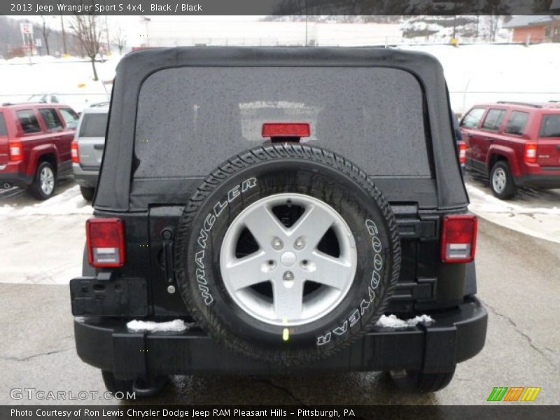 Black / Black 2013 Jeep Wrangler Sport S 4x4