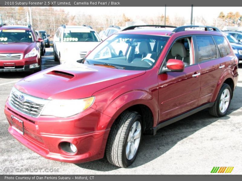 Camellia Red Pearl / Black 2010 Subaru Forester 2.5 XT Limited