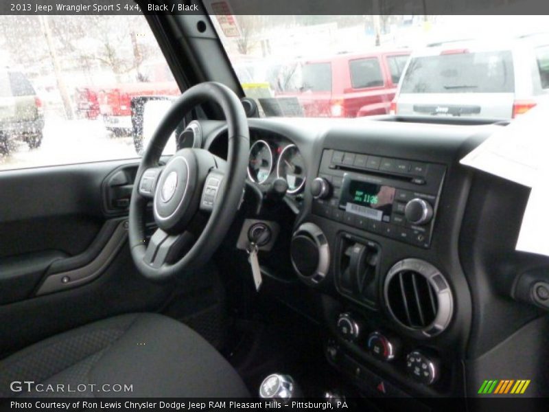Black / Black 2013 Jeep Wrangler Sport S 4x4