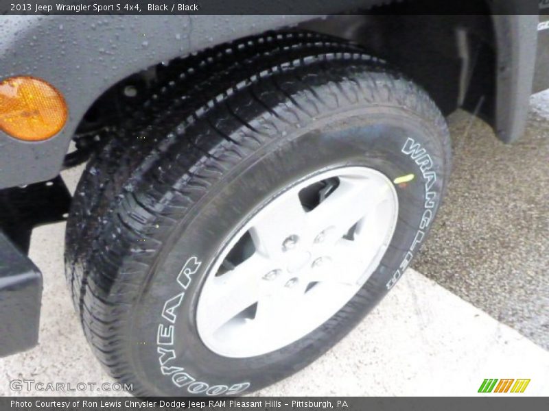 Black / Black 2013 Jeep Wrangler Sport S 4x4