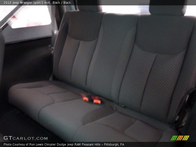 Black / Black 2013 Jeep Wrangler Sport S 4x4