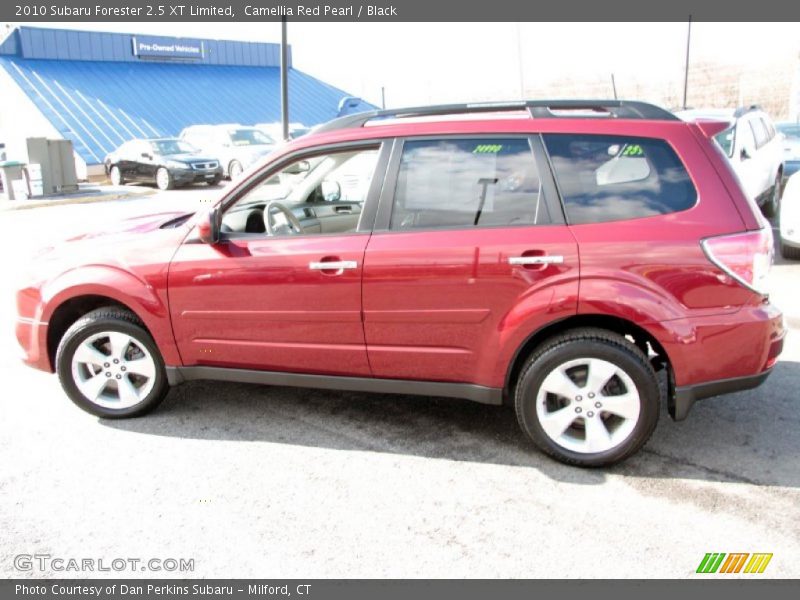 Camellia Red Pearl / Black 2010 Subaru Forester 2.5 XT Limited
