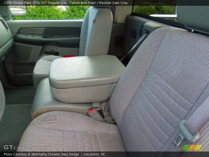 Patriot Blue Pearl / Medium Slate Gray 2008 Dodge Ram 1500 SXT Regular Cab
