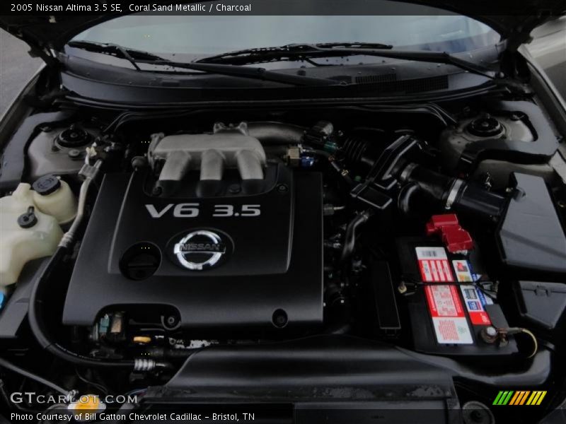 Coral Sand Metallic / Charcoal 2005 Nissan Altima 3.5 SE