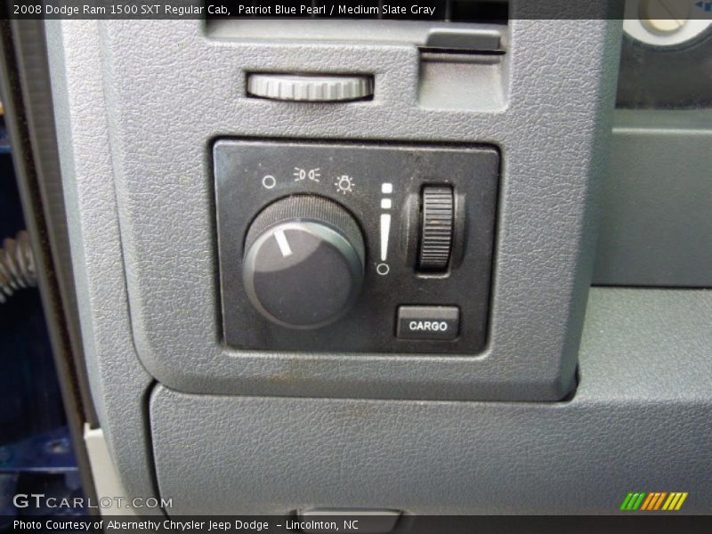 Patriot Blue Pearl / Medium Slate Gray 2008 Dodge Ram 1500 SXT Regular Cab