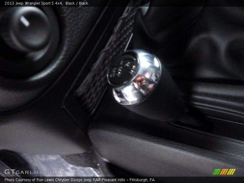 Black / Black 2013 Jeep Wrangler Sport S 4x4