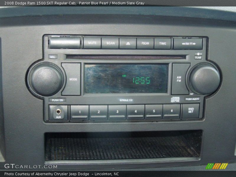 Patriot Blue Pearl / Medium Slate Gray 2008 Dodge Ram 1500 SXT Regular Cab
