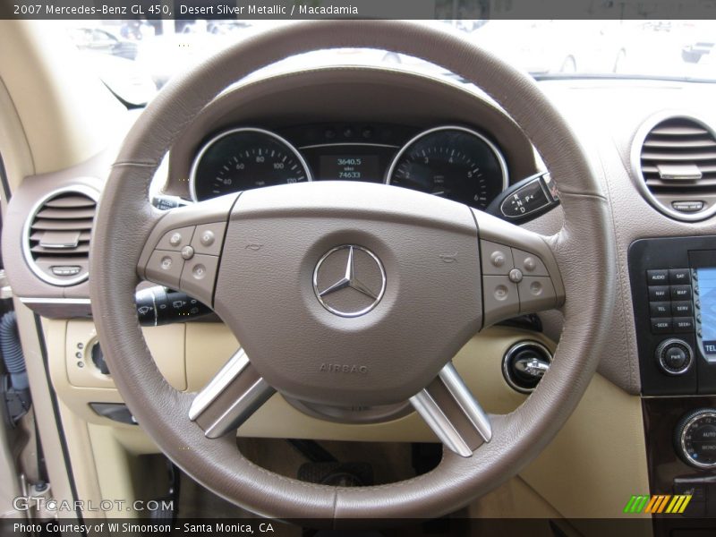 Desert Silver Metallic / Macadamia 2007 Mercedes-Benz GL 450