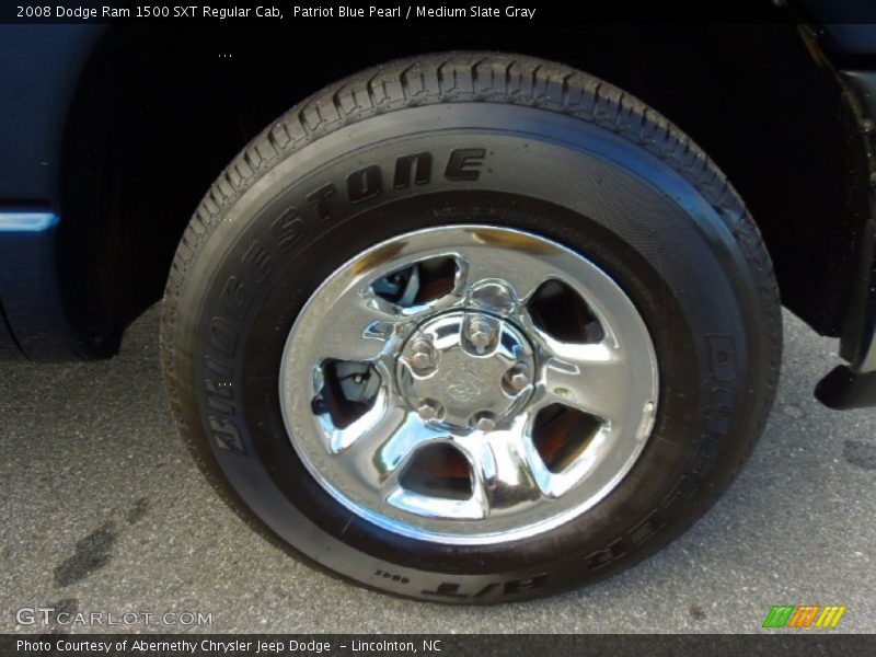 Patriot Blue Pearl / Medium Slate Gray 2008 Dodge Ram 1500 SXT Regular Cab