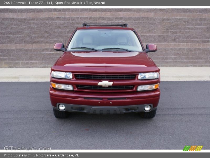 Sport Red Metallic / Tan/Neutral 2004 Chevrolet Tahoe Z71 4x4