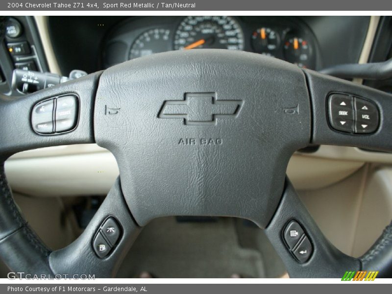 Sport Red Metallic / Tan/Neutral 2004 Chevrolet Tahoe Z71 4x4