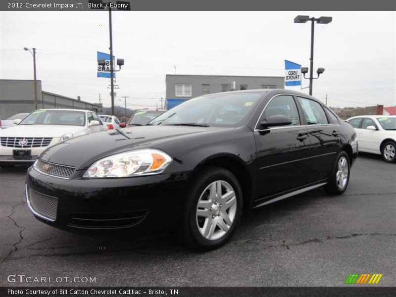 Black / Ebony 2012 Chevrolet Impala LT