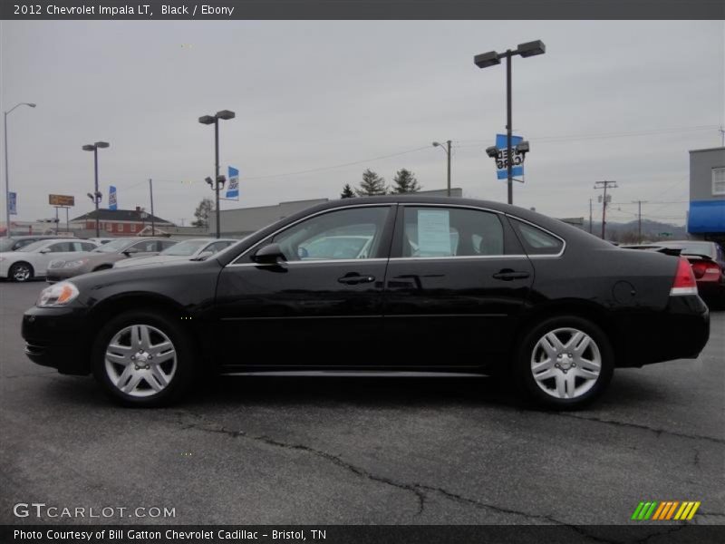 Black / Ebony 2012 Chevrolet Impala LT