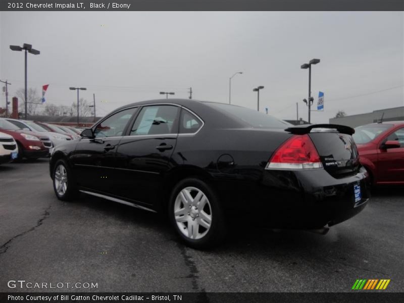 Black / Ebony 2012 Chevrolet Impala LT
