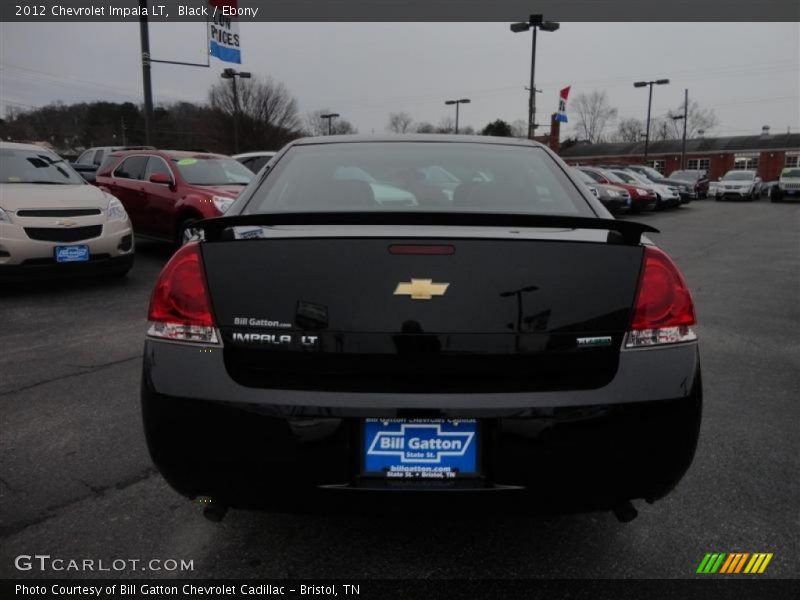 Black / Ebony 2012 Chevrolet Impala LT