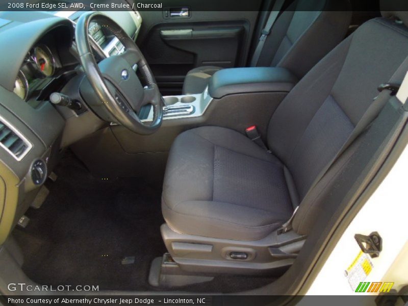 Creme Brulee / Charcoal 2008 Ford Edge SEL AWD