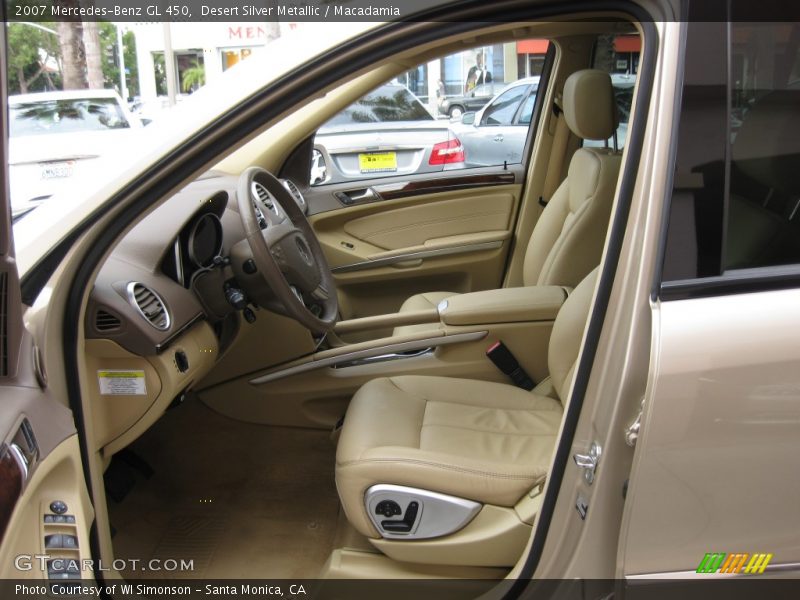 Desert Silver Metallic / Macadamia 2007 Mercedes-Benz GL 450