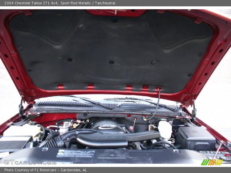 Sport Red Metallic / Tan/Neutral 2004 Chevrolet Tahoe Z71 4x4