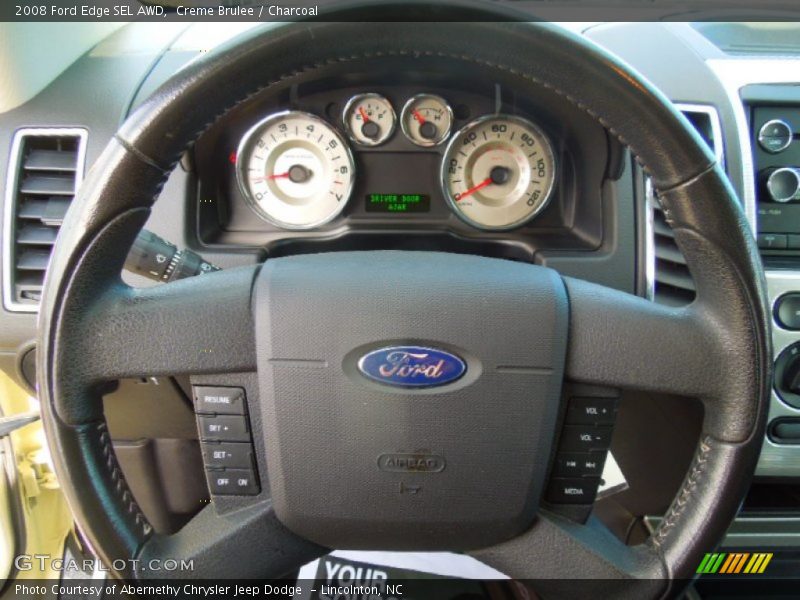 Creme Brulee / Charcoal 2008 Ford Edge SEL AWD