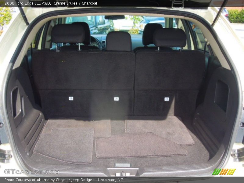  2008 Edge SEL AWD Trunk