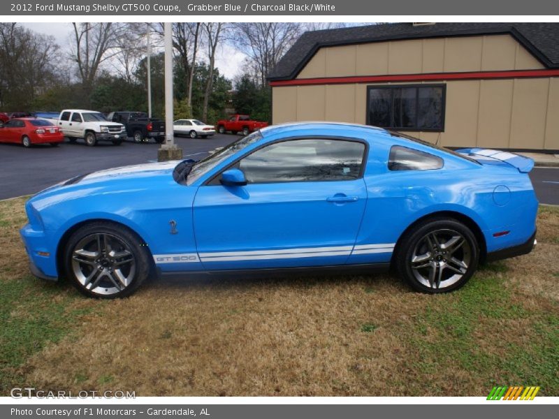  2012 Mustang Shelby GT500 Coupe Grabber Blue