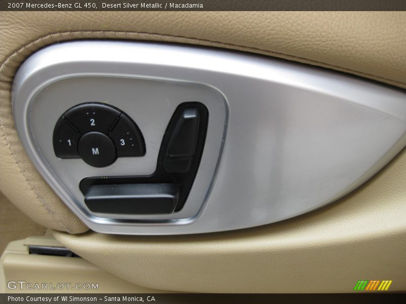 Desert Silver Metallic / Macadamia 2007 Mercedes-Benz GL 450