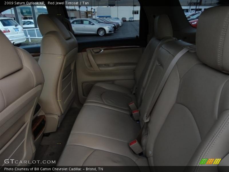 Red Jewel Tintcoat / Tan 2009 Saturn Outlook XR