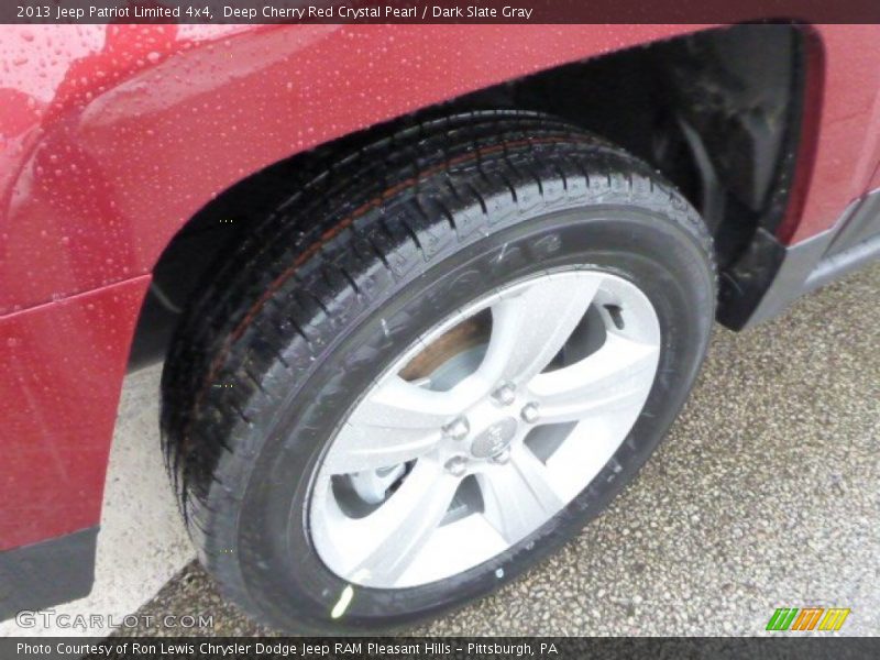Deep Cherry Red Crystal Pearl / Dark Slate Gray 2013 Jeep Patriot Limited 4x4