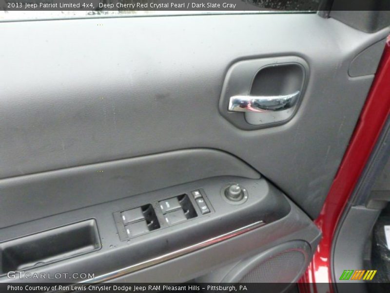 Deep Cherry Red Crystal Pearl / Dark Slate Gray 2013 Jeep Patriot Limited 4x4