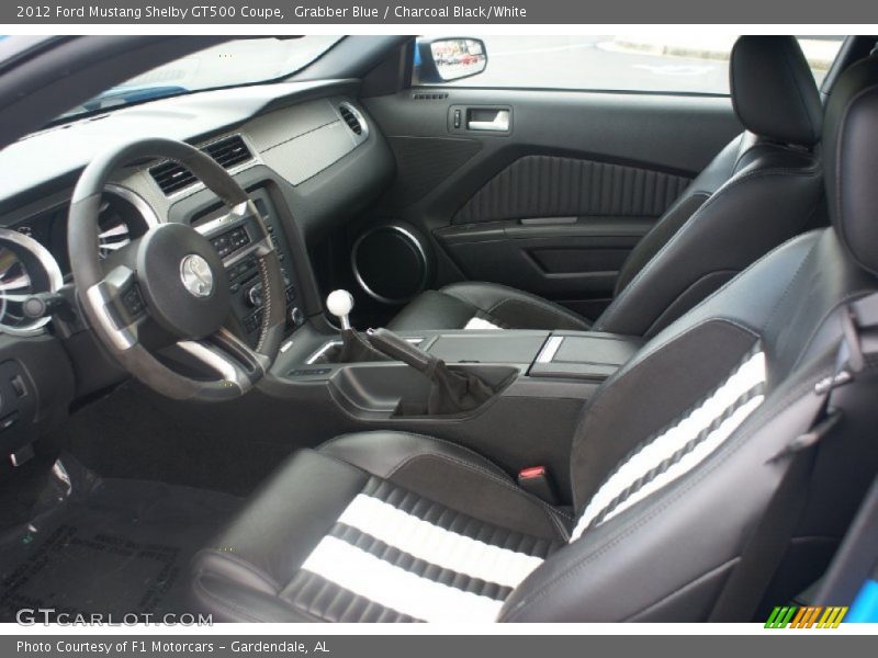 Front Seat of 2012 Mustang Shelby GT500 Coupe