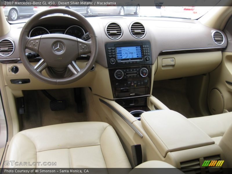 Desert Silver Metallic / Macadamia 2007 Mercedes-Benz GL 450
