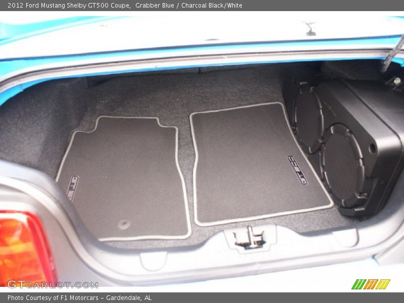  2012 Mustang Shelby GT500 Coupe Trunk