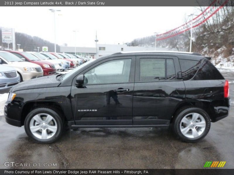 Black / Dark Slate Gray 2013 Jeep Compass Latitude 4x4