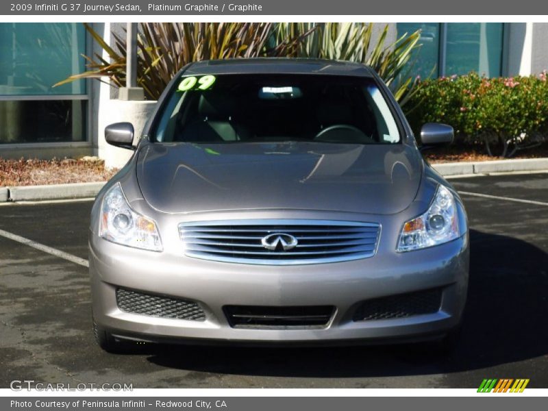 Platinum Graphite / Graphite 2009 Infiniti G 37 Journey Sedan