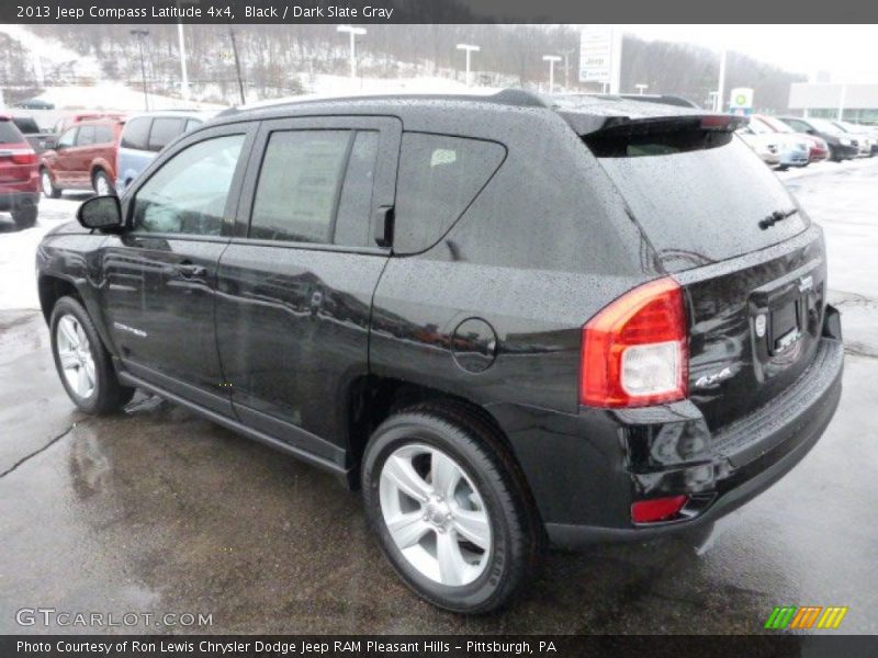 Black / Dark Slate Gray 2013 Jeep Compass Latitude 4x4