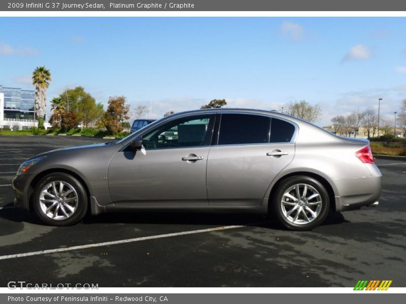 Platinum Graphite / Graphite 2009 Infiniti G 37 Journey Sedan