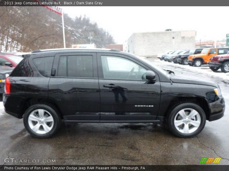 Black / Dark Slate Gray 2013 Jeep Compass Latitude 4x4