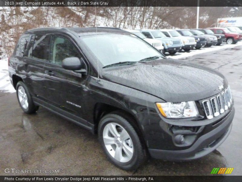 Black / Dark Slate Gray 2013 Jeep Compass Latitude 4x4